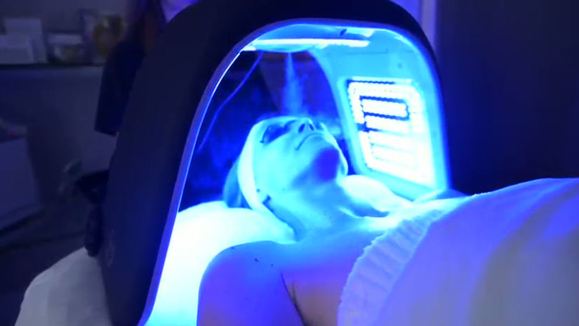 LED Light Facial Treatment
